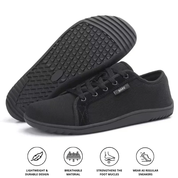 Vindra Pro - Ergonomic & Supportive Barefoot Sneakers (Unisex)