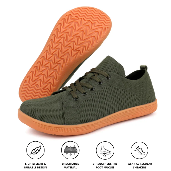 Flora Pro - Ergonomic & Supportive Barefoot Sneakers (Unisex)