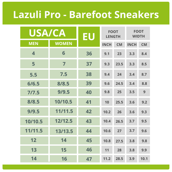 Lazuli Pro - Ergonomic & Supportive Barefoot Sneakers (Unisex)