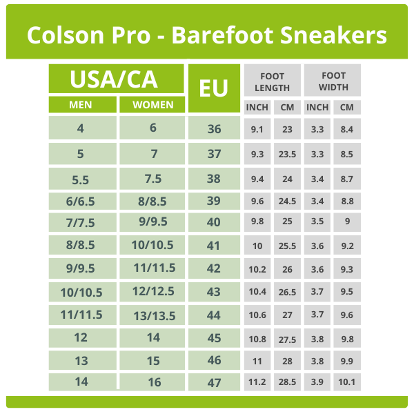 Colson Pro - Ergonomic & Supportive Barefoot Sneakers (Unisex)